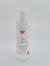 Load image into Gallery viewer, Bee Vee Clean Golden Glow Wash, a foaming cleanser with turmeric and honey, in a white pump bottle.