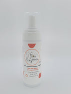 Bee Vee Clean Golden Glow Wash, a foaming cleanser with turmeric and honey, in a white pump bottle.